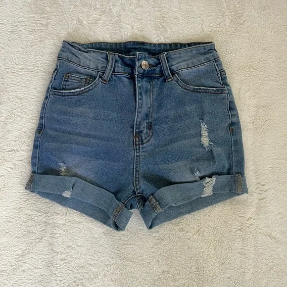 Shein Denim Shorts - Picture 2 of 2